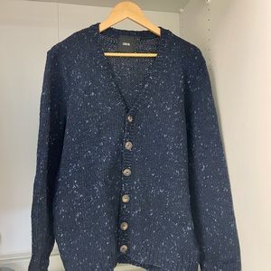 ASOS Men blue cardigan Large